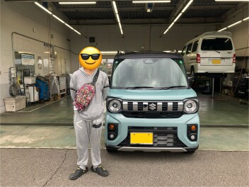 スペーシアギア　納車させて頂きました！